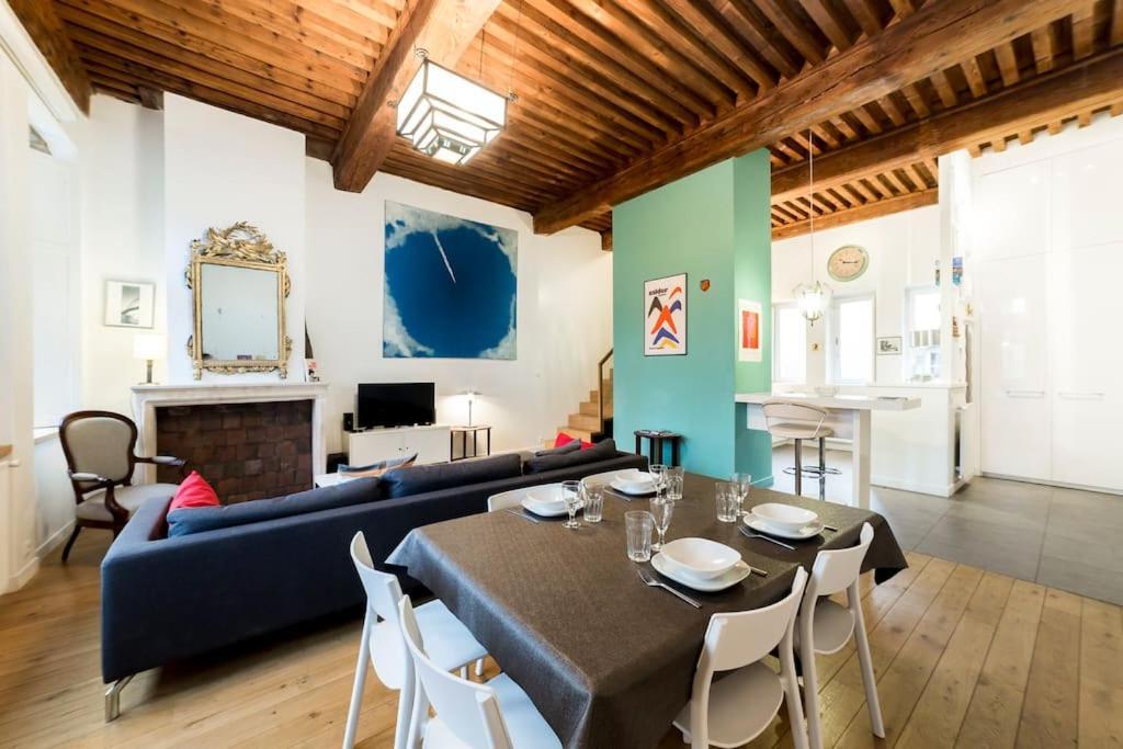 Appartamento Grand Duplex Au Coeur Du Vieux Lione